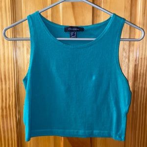 Emerald crop top